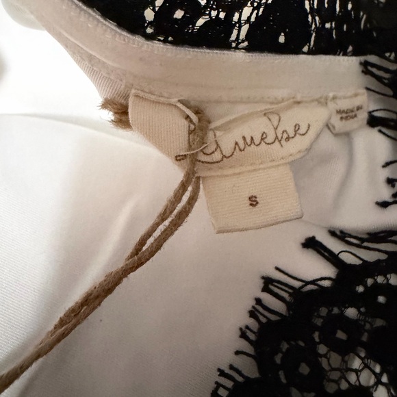 NWT Anthropologie Let Me Be Polina Strapless Lace Trim Midi Dress Women’s Small - Picture 8 of 10